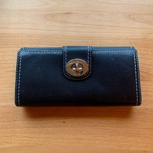 Black Coach Wallet